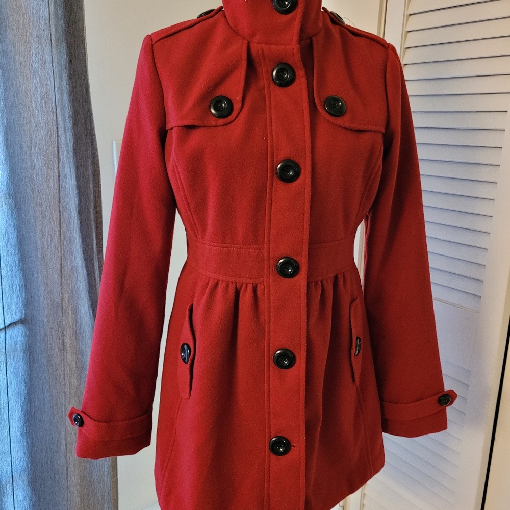 A. BYER RED COAT - Picture 1 of 7